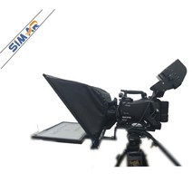 프롬프터Simar 20 인치 노트북 방송 스피커 프롬프터 TV 교회 학교 스튜디오용 비행 케이스 없, 01 without tripod