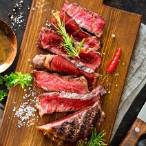 화동 프라임 등심 큐브 스테이크 소고기 냉장 150g, 등심150g