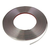 자동차 외부 크롬 바디 스트립 범퍼 5M 도어 보호 몰딩 스타일링 트림 스티커 6MM, 07 20mmx5M