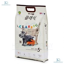 닥스훈트 기능성사료 푸들 강아지영양사료 클래식 5kg 건강사료 불독 진돗개 아카타