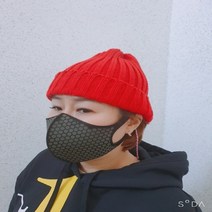 얼굴이작아보이는 국내제작 겨울 숏 비니 모자 꽈배기