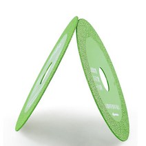 전동 핸드그라인더 유리 절단 디스크 대리석 톱날 세라믹 타일 옥 연마 그라인딩 다이아몬드 고강도 망간, 한개옵션0