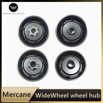 휠 허브 커버 hubcaps Mercane WideWheel 스마트 e 스쿠터 와이드 Kickscooter 교체 액세서리, [01]  Front left