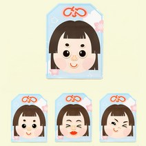 다문화 후쿠와라이놀이 유아미술 초등만들기키트 돌봄교실, 후쿠와라이.