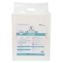 강아지패드 펫케어 고급 특대형 패드100매(전문점용)