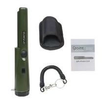 포지셔닝 로드 전문 휴대용 금속 탐지기 핀 포인터 방수 코인, 01 Green
