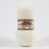 [앵콜스] (10+1)앙고라골드 모헤어실 겨울 의류 뜨개실, 450번 백아이보리D, 550m