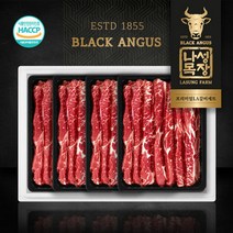 1855블랙앵거스 프리미엄 LA갈비선물세트4kg/탑초이스, 단품