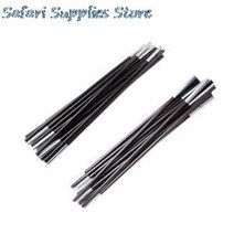 타프 텐트 폴대 폴 메인 사이드 백패킹 업라이트 1 세트 유리 섬유 폴 키트 9 섹션 경량 캠핑 여행 프레임 수리 교체, 사진으로