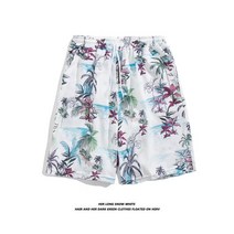 M-3XL 비치 파이브 팬츠 남성용 반바지 하와이안 패션 캐주얼 반바지 K2112