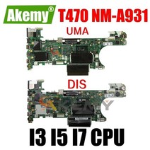 NM-A931 노트북 마더 보드 I3 I5 I7 6 세대 또는 7 세대 cpu 940MX gpu가있는 메인 보드, 940MX I5-7200U