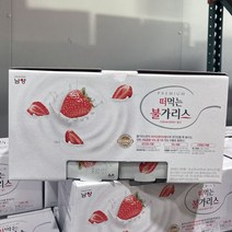 남양 떠먹는 불가리스 85gx16 딸기 복숭아 보냉포장무료, 1.딸기