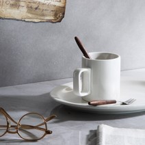 시라쿠스 뉴욕 빈티지 레트로 일자 머그 320ml, 단품, 1개