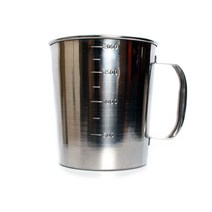 왈트 계량컵 스테인레스 비커 2L 2 000ml