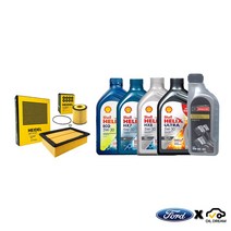 포드 머스탱 GT쿠컨버터블 순정 엔진오일 세트, 모빌 올인원 5w30 6L 엔진오일, 에코부스트, 오일필터, 6000ml