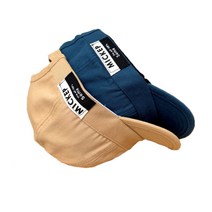 ANYOU 캡모자 야구모자 짧은챙 개성적 영어글자 골프모자, 55~59cm(조절가능), 블루