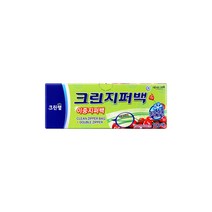 홈앤하우스 [크린랩] 이중지퍼백 25cmX30cm 100매(대), 단품없음