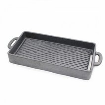 PRZ389890시나브로 스테이크 삼겹살 고기팬 그릴 불판, 상품선택/주물팬(350mm)