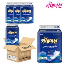 카네이션 오버나이트 28매 5팩(140매)