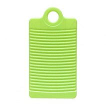 돌빨래판 나무 세탁 보드 미끄럼 방지 빠른 오염 제거 두꺼운 휴대용 미니 청소 액세서리, 02 green
