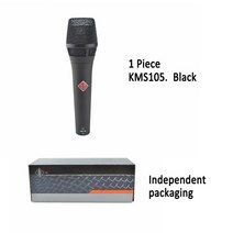 마이크 콘덴서 전문 스튜디오 무대 KMS105 클래스 A 핸드헬드 유선 보컬 게이밍 KMS105, 1.1 piece black