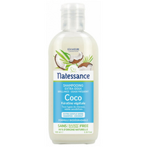 NATESSANCE 나떼쌍스 엑스트라 젠틀 코코넛-베지터블 케라틴 샴푸 100ml, 1개