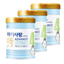 남양유업 아기사랑 수 어드밴스 분유 4단계, 750g, 42개