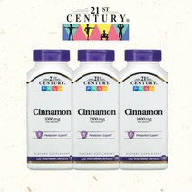 신슐린 시나몬 계피 추출물 1000mg 2개월분 3개 세트, 1개, 360정