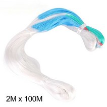 그물 메쉬 원예 농장 울타리 식물 지원 2 m x 100 과일 격자 덮개 등반 프레임 완두콩 심기 도구에 대한