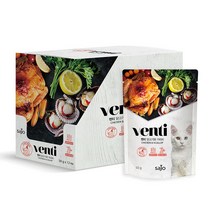 사조 벤티 캣 파우치 닭고기와 가다랑어 50g 12개입