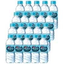 농심 백산수 천지차이 천연 미네랄 자연 용천수 330ml 20병, 1개