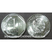 New Peru 2022 Circulation Edition 1 솔 코인 기념주화 수집동전 대박행운