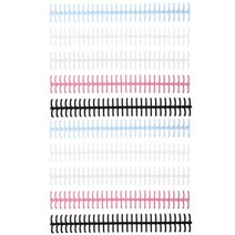 스프링 제본기 가정용 와이어링 제본 바인딩 나선형 바인더콤 코일 등뼈 노트북 코일 링, 모듬 색상 1