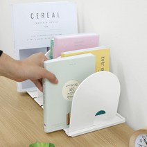 거실 북유럽 너비조절 탁상용 책꽂이 미니 데스크 책상용 파티션 사무실, 색상 / 그린/브라운