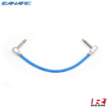 카나레 L-2T2S 커스텀 패치 케이블 / Right Angle, 50cm, 파랑색