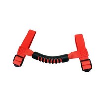 지프 랭글러 jk JK YJ TJ 1987-2016 용 자동차 그랩 핸들 바 롤 그립 홀더 액세서리 견고한 릿지 리어 사이드 1개, 빨간