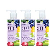 세이프 천연 미네랄 주방세제, 385ml, 3개