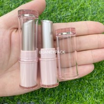 화장품 케이스 립밤 튜브 핑크 립스틱 플라스틱 액체 둥근 모양 빈 DIY, 4.100PCS - pink - 플라스틱