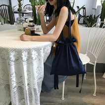 감성 데일리 복주머니 에코백 천가방 캔버스백 데일리코디 복조리가방 실크백