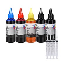 100ml 리필 염료 잉크 키트 HP 903 904 905 카트리지 ciss for OfficeJet 6950 6956 Pro 6960 6970 프린터, 100ML-5