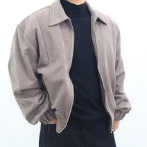 남자 스웨이드 자켓 항공 점퍼 블루종자켓