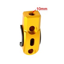 M8 M10 x 1.25 오른쪽 나사 마스터 실린더 미러 마운트 클램프 KTM 혼다 BMW Husqvarna 스즈키 야마하 가와사키 폴라리스, [05] 10 mm GL