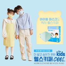 [본사직영]헬스키퍼 쿨 KFAD 마스크 40매 +공산품 컬러마스크, 초소형(SS), 네이비40매