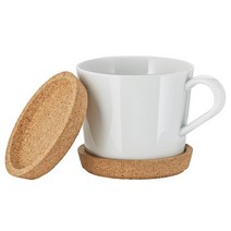 이케아 365+ 코르크 컵 받침대 2개입 9cm 10cm 길이