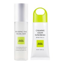 [어나더스케줄] 카밍 라이트 선크림 (50ml) + 릴랙싱타임 페이셜 미스트 (100ml) SET
