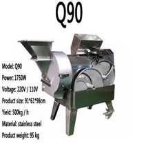 감자튀김커터 프렌치프라이 커터 전기 110220V 고기 다지기 소시지 다기능 야채 다이 서, 1.Q90  110V