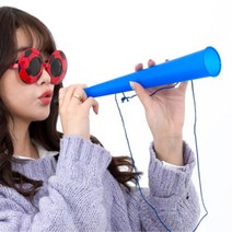 응원도구 롱나팔 체육대회 운동회 반대항 운동경기 학교 거리응원 소리큰 야구, 1개, 옐로우