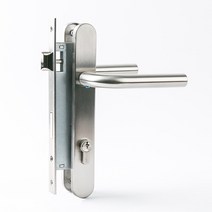 도무스 DF4905 폴딩도어손잡이 시스템도어핸들 모티스락 일체형, 우, 40mm, 1개