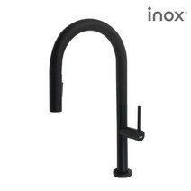 [INOX]아이녹스 무광 스텐 SUS304 주방수전 JT-B200(블랙), 단품