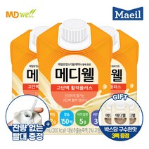 [박스당 구수한맛 3팩증정] 메디웰 고단백활력플러스 1박스 (200ml x 30팩) 균형영양식 환자영양식, 단품, 단품